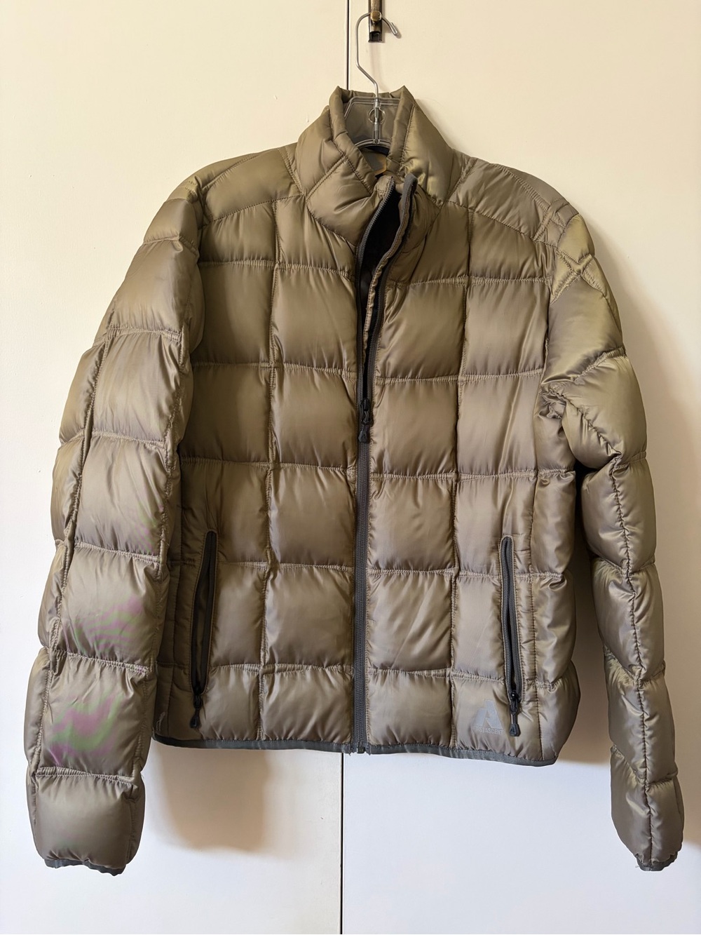 Eddie Bauer Women’s Quilted Olive Puffer Jacket